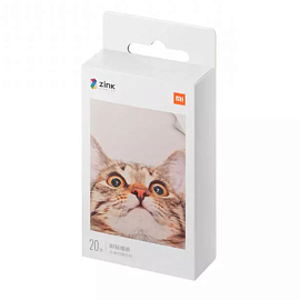 Бумага для фотопринтера Xiaomi Mi Portable 50х76мм 20 листов