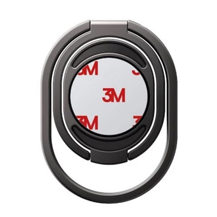 Держатель для телефона на палец Baseus Rails серый