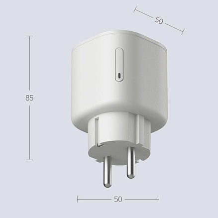 Умная розетка Яндекс YNDX-00540 с Matter белая