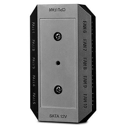 Разветвитель питания на 10 вентиляторов (кулеров) для корпуса ПК Deepсool FH-10 черный