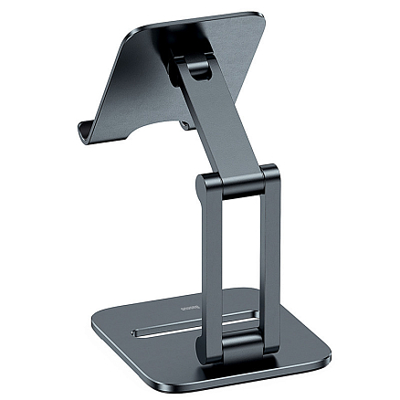 Подставка для телефона до 7 дюймов Baseus Biaxial складная серая