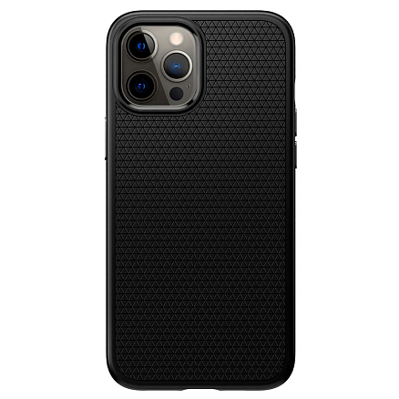 Чехол для iPhone 12 Pro Max гелевый Spigen SGP Liquid Air матовый черный