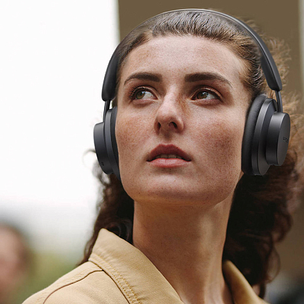 Наушники беспроводные Ugreen HP106 HiTune Max3 полноразмерные с микрофоном и активным шумоподавлением черные