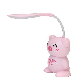 Лампа светодиодная мини настольная беспроводная SM YW1702 Свинка