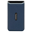 Внешний SSD накопитель Transcend ESD370C 1TB Type-C USB 3.1 Gen 2 синий