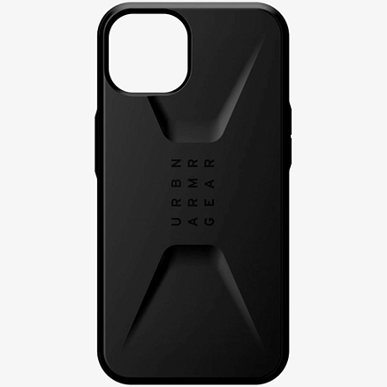 Чехол для iPhone 13 гибридный для экстремальной защиты Urban Armor Gear UAG Civilian черный