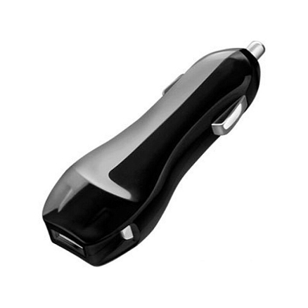 Зарядное устройство автомобильное с USB входом 2.1A Deppa 22123 черное