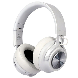 Наушники беспроводные TFN Bloom полноразмерные с микрофоном белые