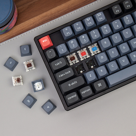 Клавиатура Keychron K8 Pro Wireless Gateron G pro Red механическая с подсветкой игровая черная
