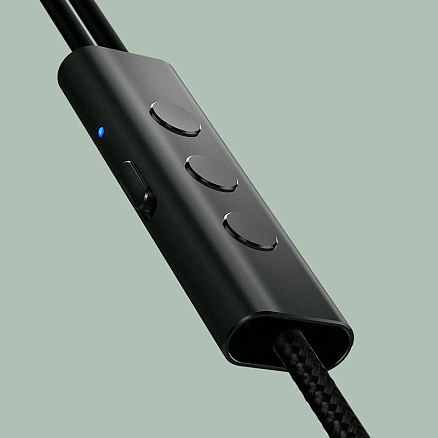 Наушники Xiaomi Mi ANC & Type-C In-Ear Earphones ZBW4382TY в разъем Type-C вакуумные с микрофоном и пультом черные