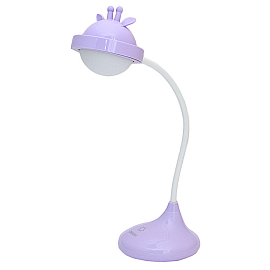 Лампа светодиодная настольная беспроводная SM Жираф фиолетовая