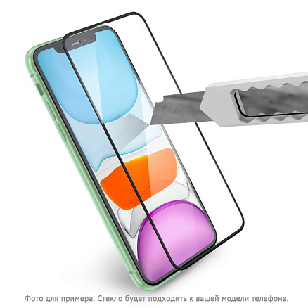 Защитное стекло для  Huawei Mate 20 Pro на весь экран противоударное Mocoll Storm 3D черное