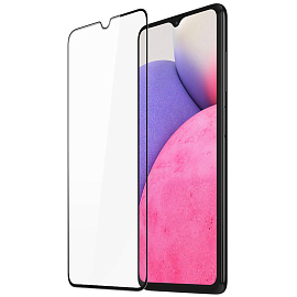 Защитное стекло для Samsung Galaxy A33 5G на весь экран противоударное Dux Ducis 9D черное