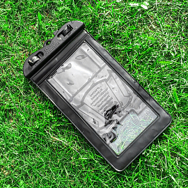 Водонепроницаемый чехол для телефона наручный Nova-N2 черный