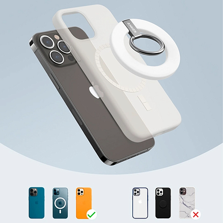 Держатель для телефона на палец Anker Mag-Go белый
