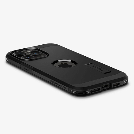 Чехол для iPhone 15 Pro гибридный для экстремальной защиты Spigen Tough Armor MagFit черный