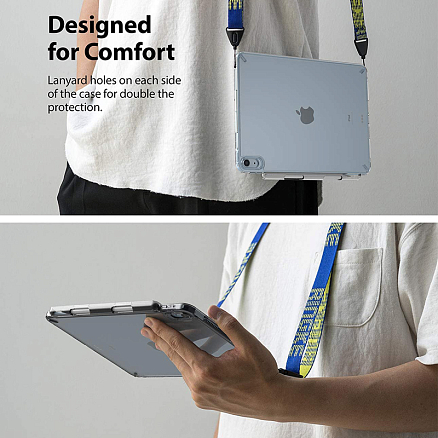 Чехол для iPad Air 2020, 2022 гибридный Ringke Fusion прозрачный