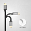 Кабель USB - MicroUSB, Type-C 1,5 м 2.4A Ugreen US196 черный