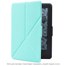Чехол для Amazon Kindle 8 (2016) кожаный Nova-06 Origami мятный