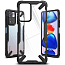 Чехол для Xiaomi Redmi Note 11 Pro+ гибридный Ringke Fusion X со светящимися вставками черный
