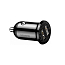 Зарядное устройство автомобильное с двумя USB входами 4.8A Baseus Grain Pro черное