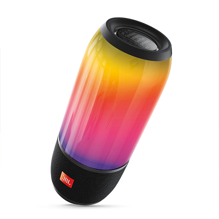 Портативная колонка JBL Pulse 3 с разноцветной подсветкой и с защитой от воды черная