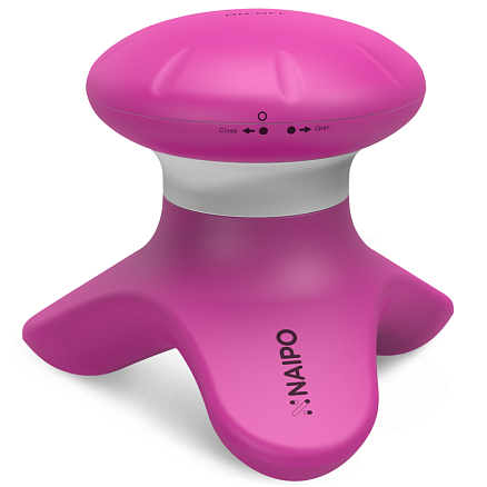 Массажер для тела вибрационный Naipo MGPC-101MM розовый