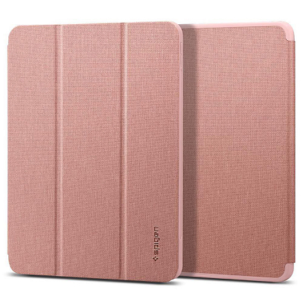 Чехол для iPad Air 2020, 2022 книжка Spigen Urban Fit розовый