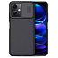 Чехол для Xiaomi Redmi Note 12 5G, Poco X5 5G гибридный Nillkin CamShield черный