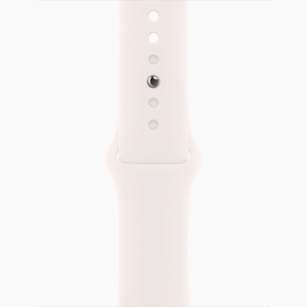 Умные часы Apple Watch 10 42 мм с силиконовым ремешком S/M алюминиевые розовое золото