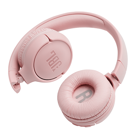 Наушники беспроводные Bluetooth JBL Tune 560BT накладные с микрофоном складные розовые
