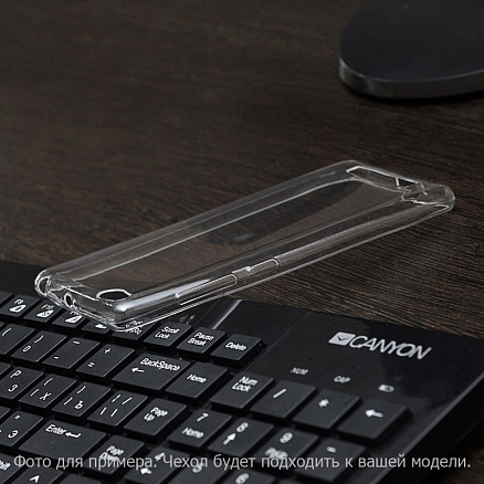 Чехол для Lenovo Vibe C2 Power K10A40 ультратонкий гелевый 0,5мм Nova Crystal прозрачный