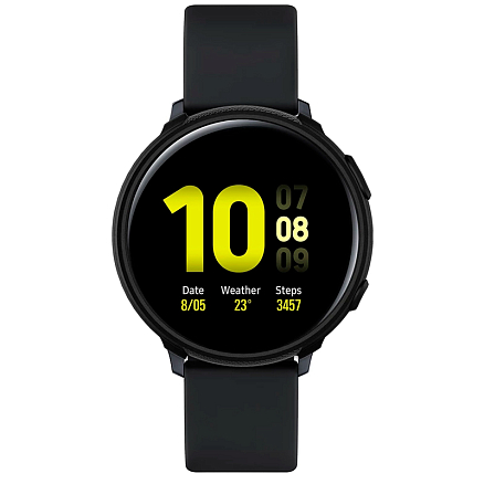 Чехол для Samsung Galaxy Watch Active 2 44 мм гелевый Spigen SGP Liquid Air черный
