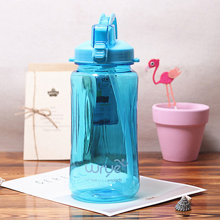 Бутылка для воды спортивная Trendy&Sports XL 1,2 л голубая