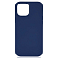 Чехол для iPhone 12 Pro Max силиконовый VLP Silicone Case темно-синий