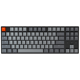 Клавиатура Keychron K8 White Led (Gateron G Pro Red) механическая игровая серая