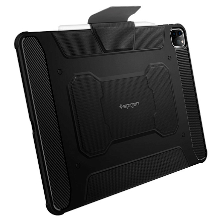 Чехол для iPad Pro 12.9 2018, 2020 гелевый Spigen SGP Rugged Armor Pro черный