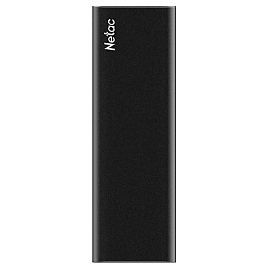 Внешний SSD накопитель Netac Z Slim 250GB Type-C USB 3.2 Gen2 черный