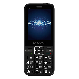 Мобильный телефон Maxvi P3 черный