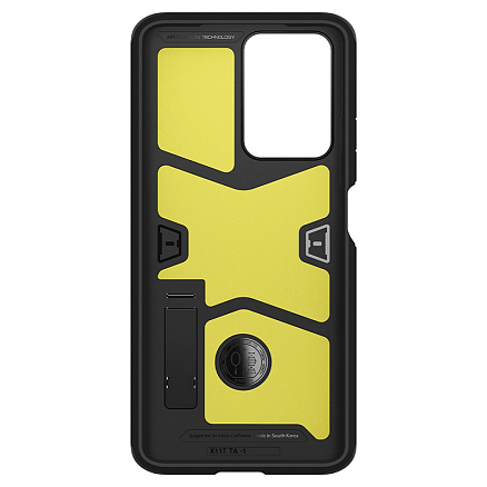 Чехол для Xiaomi 11T, 11T Pro гибридный для экстремальной защиты Spigen Tough Armor черный