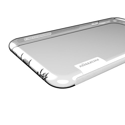 Чехол для iPhone 6, 6S прозрачный мягкий Nature TPU Nillkin серый