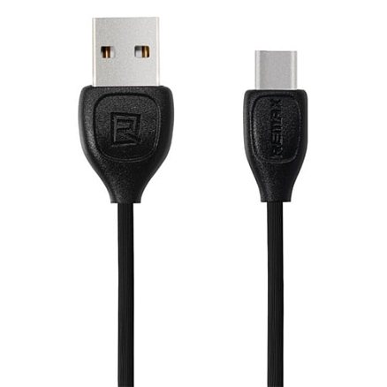 Кабель Type-C - USB 2.0 для зарядки длина 1 м 1.3А Remax Lesu черный