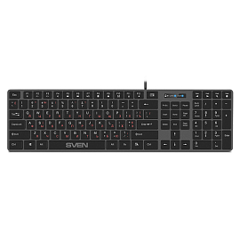 Клавиатура Sven KB-E5000 черная