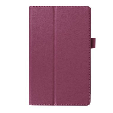 Чехол для Lenovo Tab 3 TB3-850M кожаный NOVA-01 фиолетовый