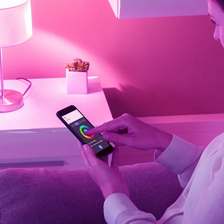 Умная лампочка светодиодная SLS LED-01 RGB E27 белая