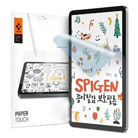 Пленка защитная для iPad Pro 12.9 2020, 2021, 2022 на экран Spigen Paper Touch матовая