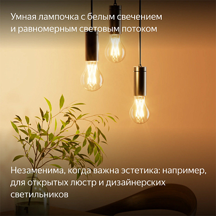 Светодиодная лампочка Яндекс YNDX-00554 E27 7Вт 2700–6500 К