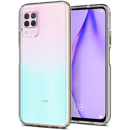 Чехол для Huawei P40 Lite гелевый ультратонкий Spigen Liquid Crystal прозрачный