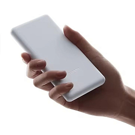 Внешний аккумулятор Xiaomi Power Bank Lite BHR9350GL 10000мАч (2xUSB, Type-C, быстрая зарядка QC, 22.5Вт) белый