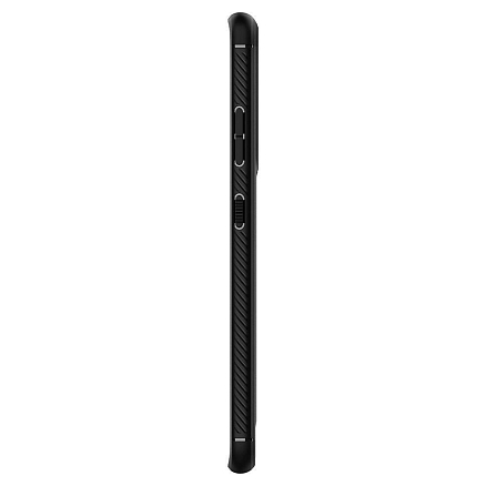 Чехол для Samsung Galaxy S21 Ultra гелевый Spigen Rugged Armor черный